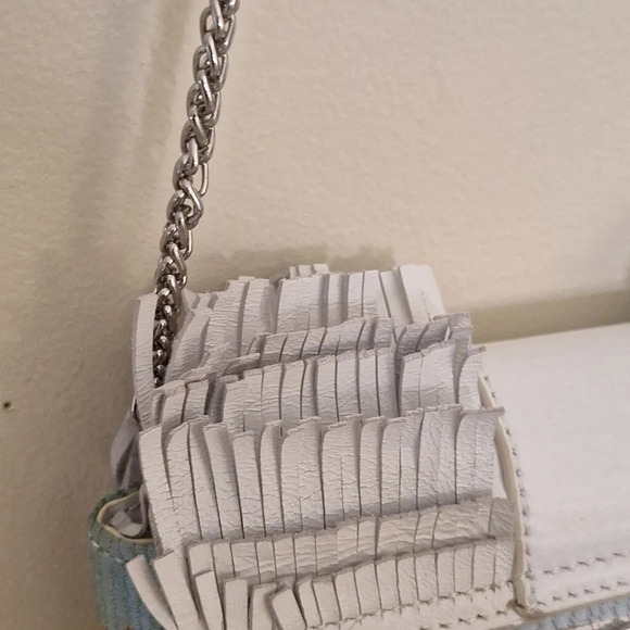 Sam Edelman Fringed Annabell mini crossbody bag - Picture 10 of 16